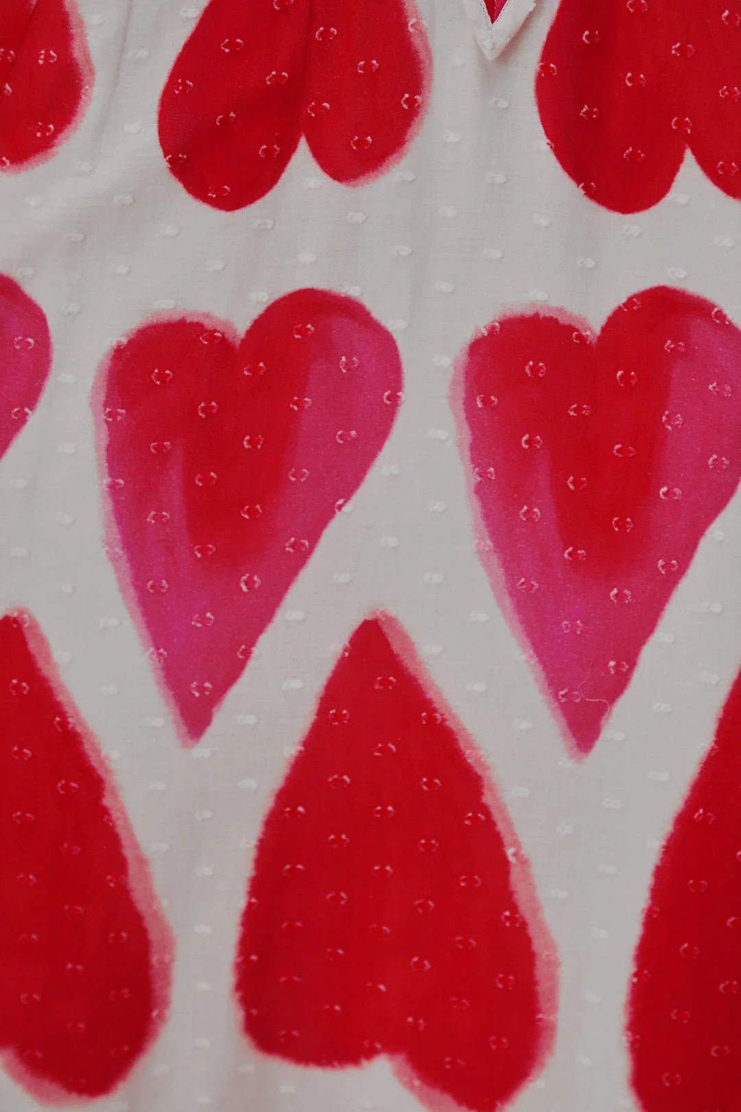 Printed Hearts Off-white Straps Maxi Dress - Flirty Valentine's Day Look