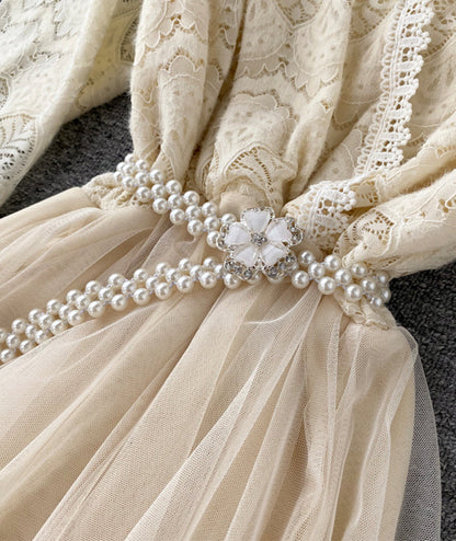 Lace Long Dress Dress P315