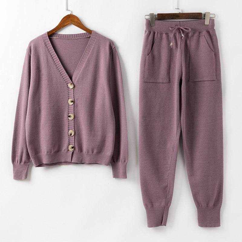 Rylie Sweater + Pants Suit