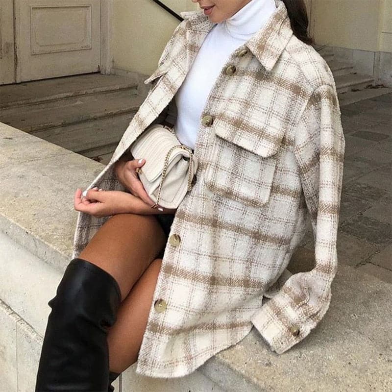 Soft Tweed Coats