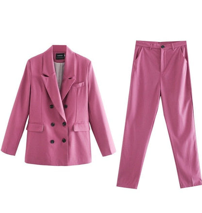 Joana Blazer & Pants Set