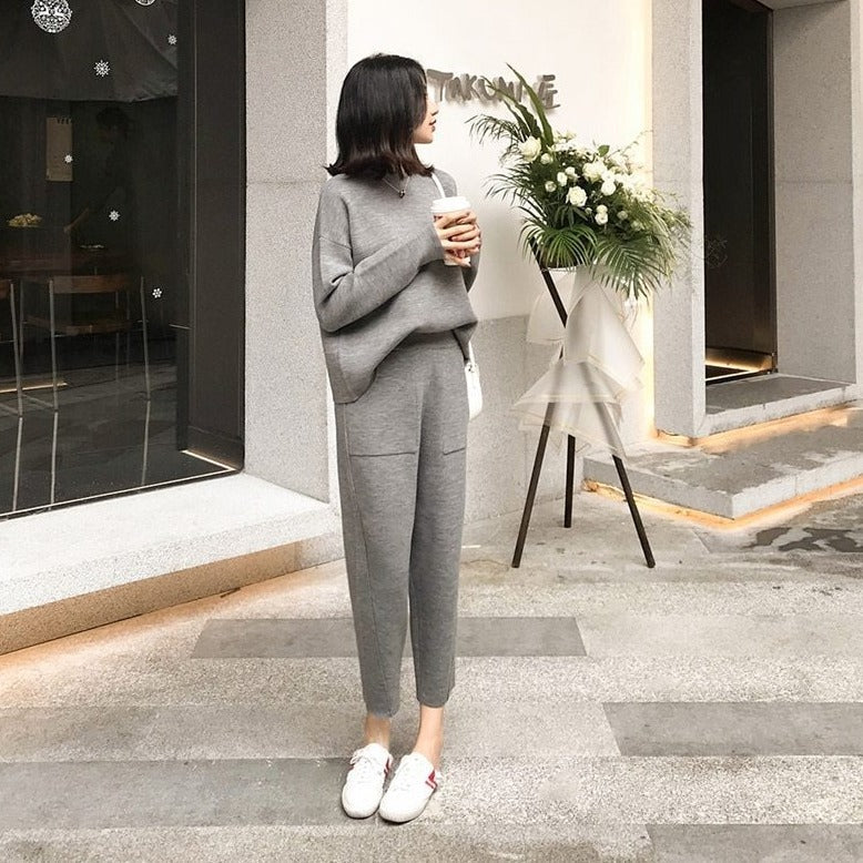 Anita Sweater + Pants Suit