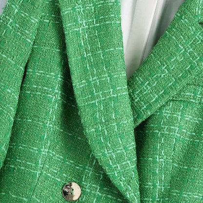 Anabel Tweed Blazer & Shorts
