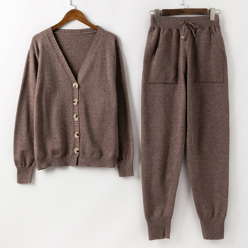 Rylie Sweater + Pants Suit