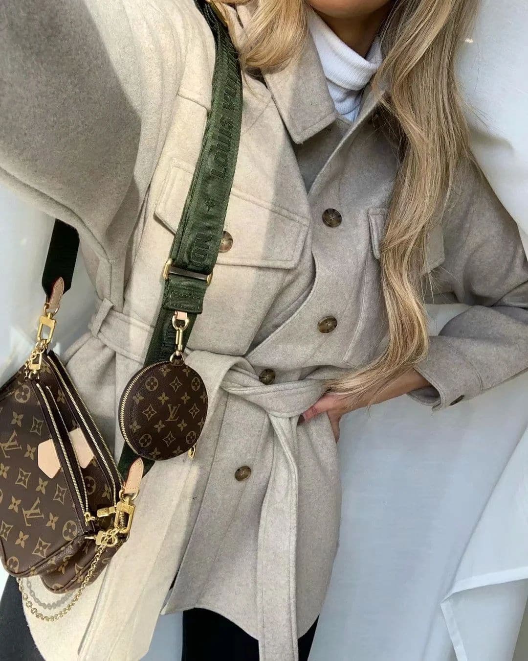 Long Sleeves Belted Warm Thicken Coats