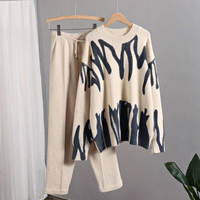 Billie Sweater + Pants Suit