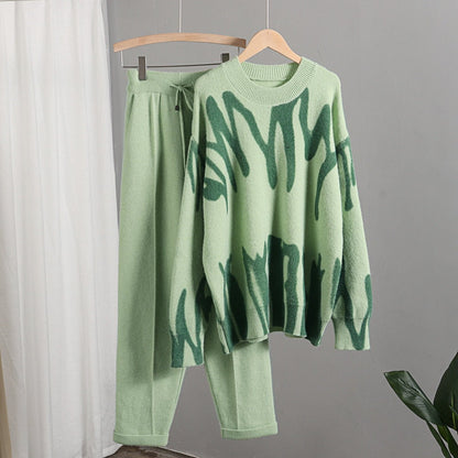 Billie Sweater + Pants Suit