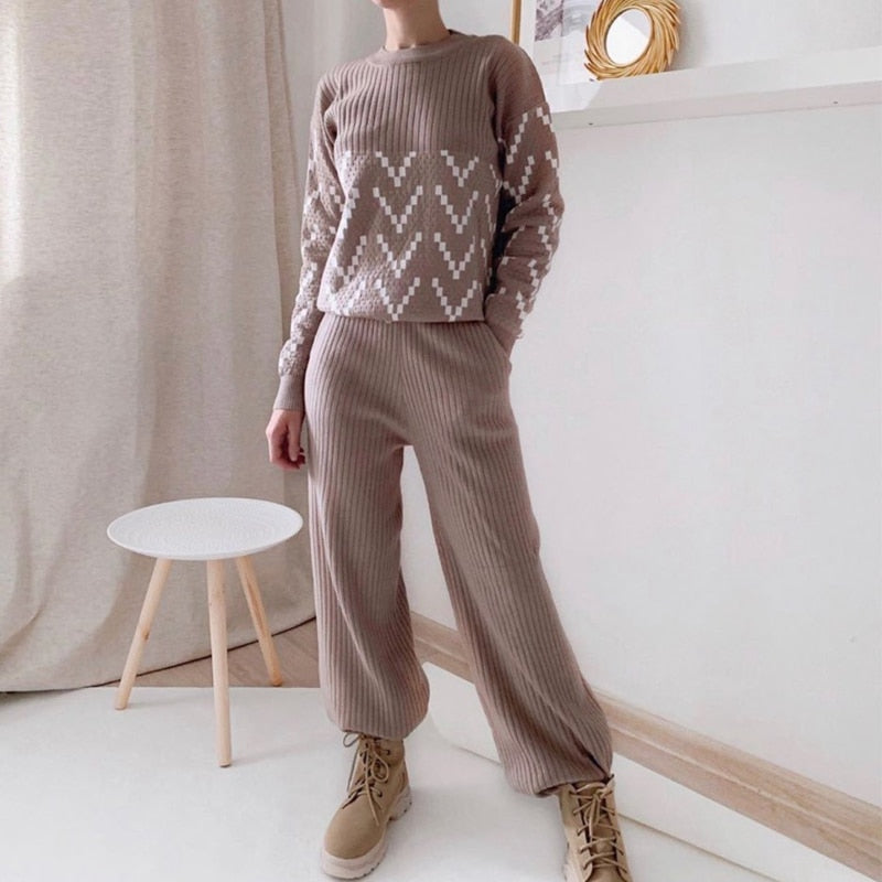 Maisie Sweater + Pants Suit