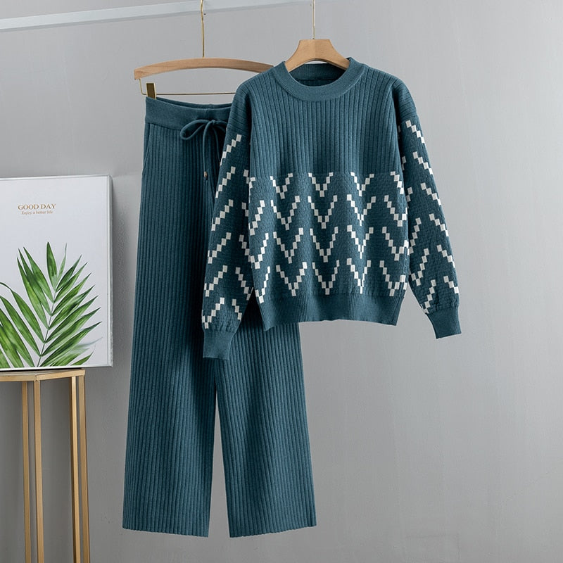 Maisie Sweater + Pants Suit
