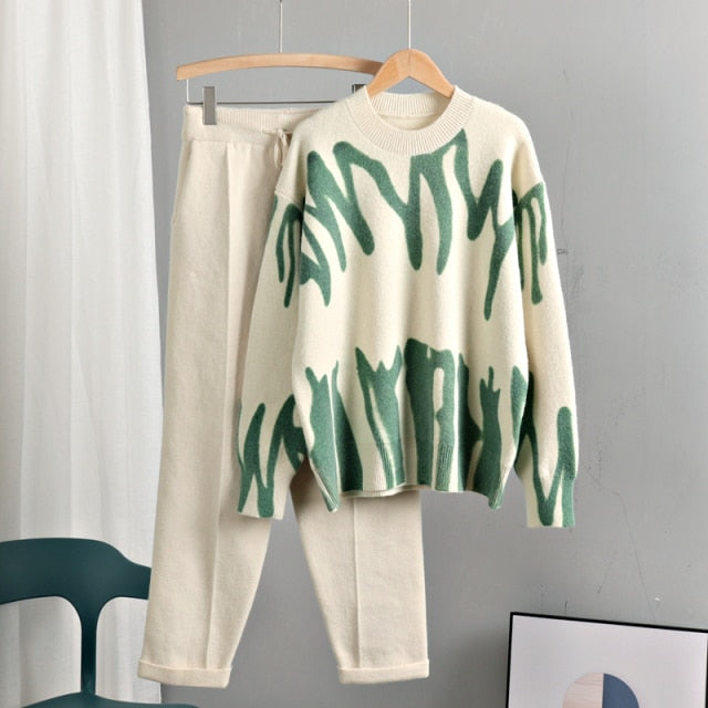 Billie Sweater + Pants Suit