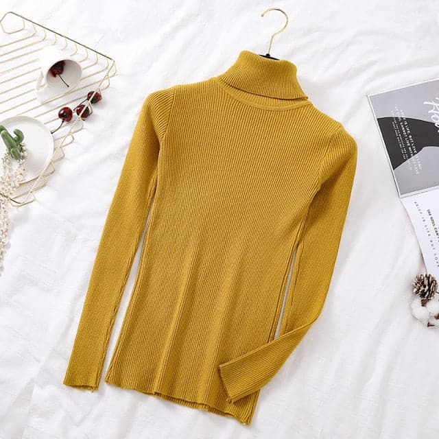 Turtelneck Soft Slim Sweater