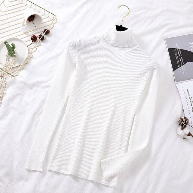 Turtelneck Soft Slim Sweater