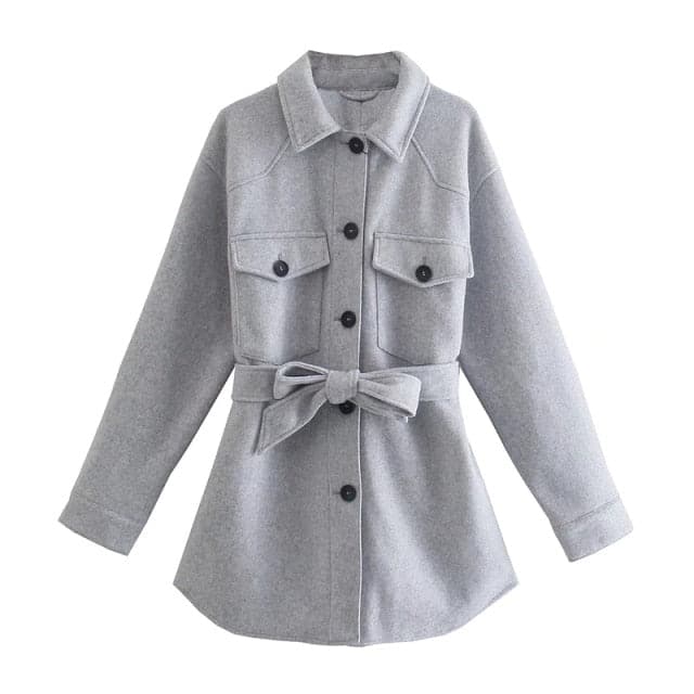 Woolen Camel Soft Long Coats