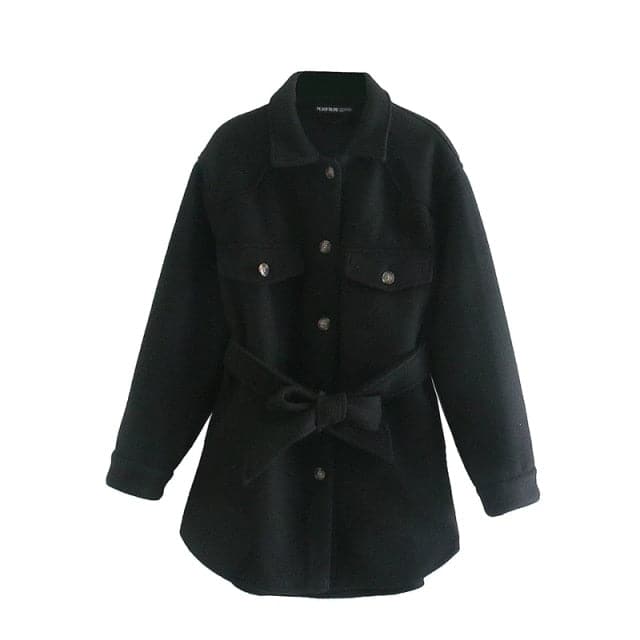 Woolen Camel Soft Long Coats