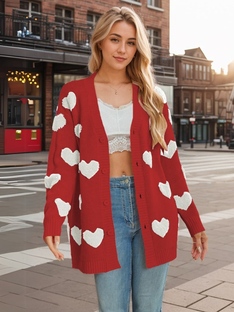 Yours Truly Heat Sweater Cardigan