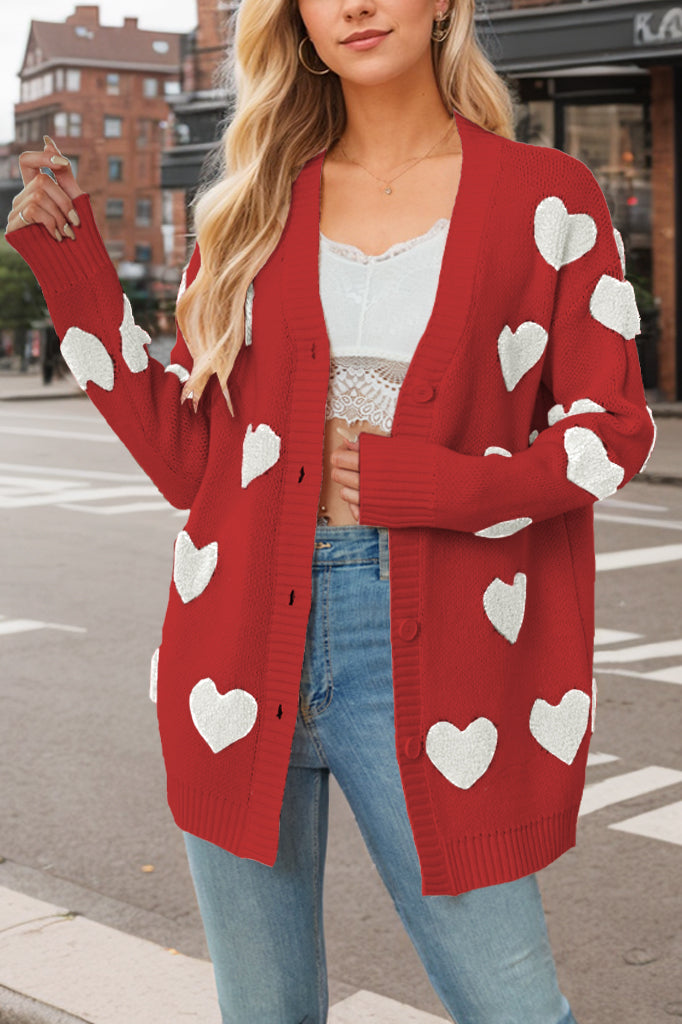 Yours Truly Heat Sweater Cardigan