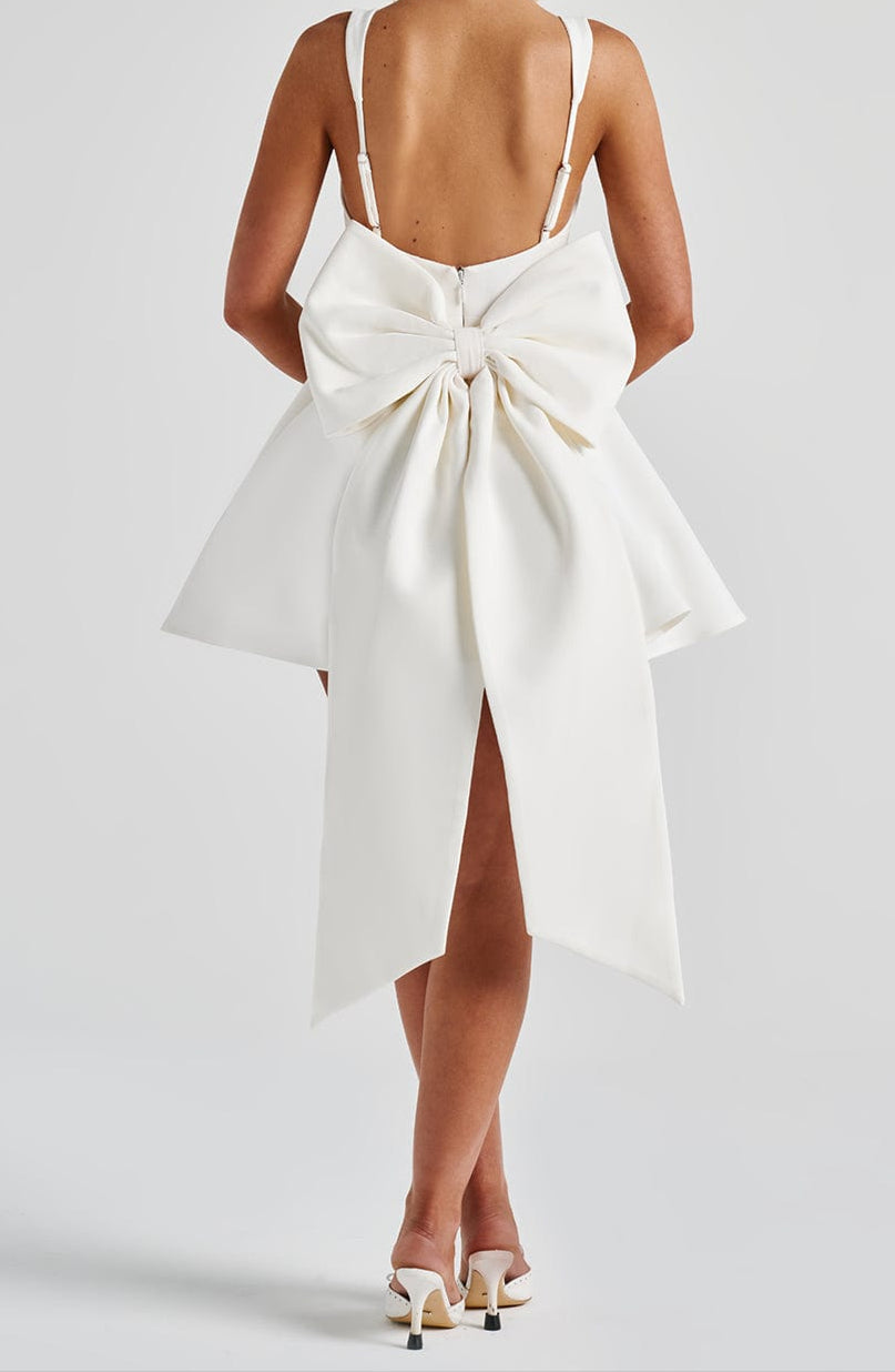 Aina Mini Dress - Ivory