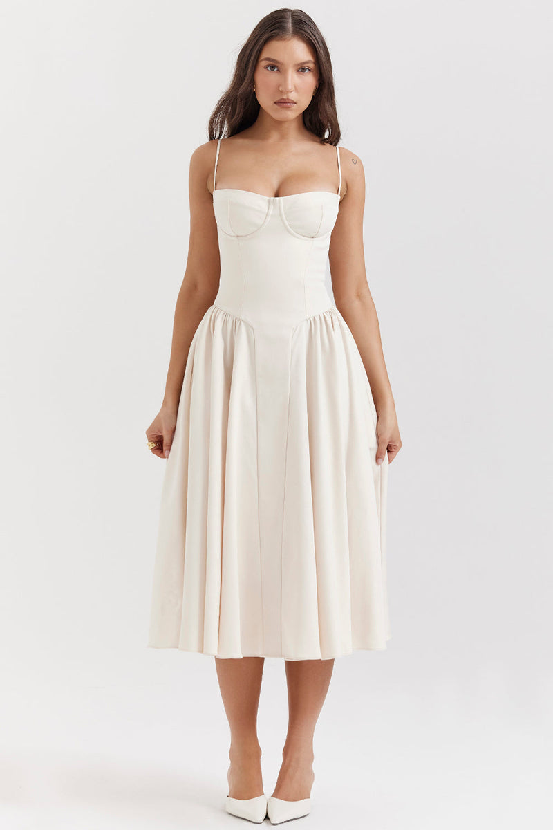 Corset Midi Dress