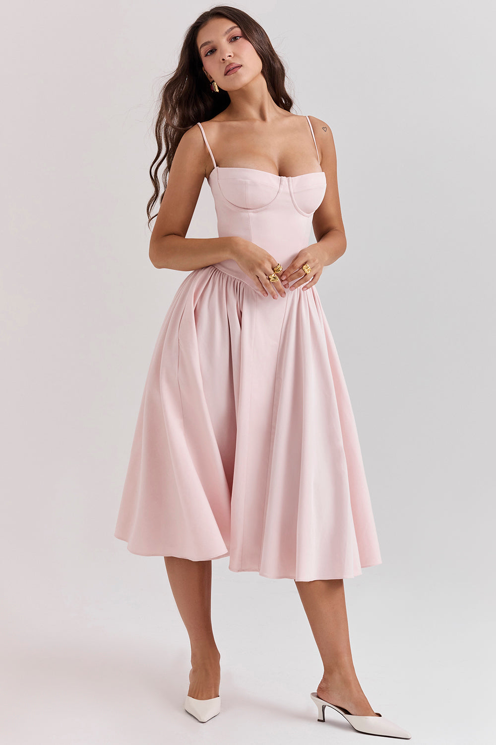 Corset Midi Dress