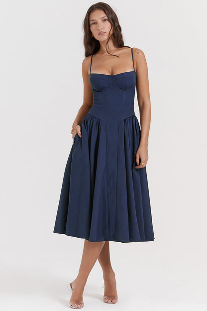 Corset Midi Dress