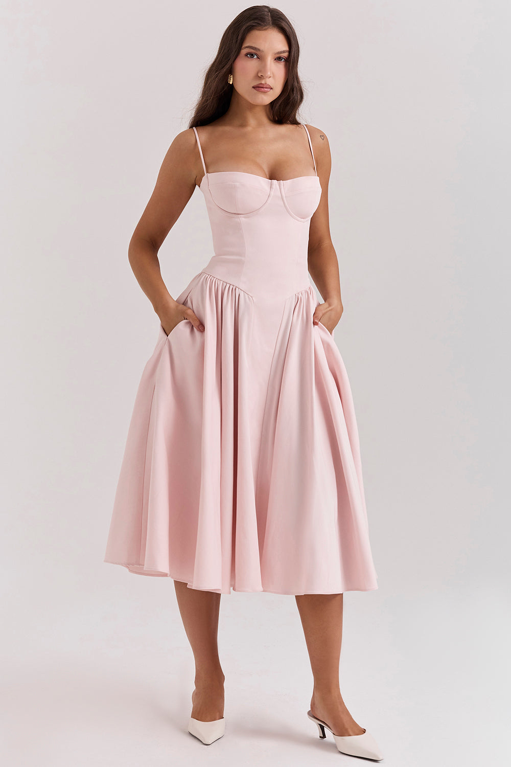 Corset Midi Dress
