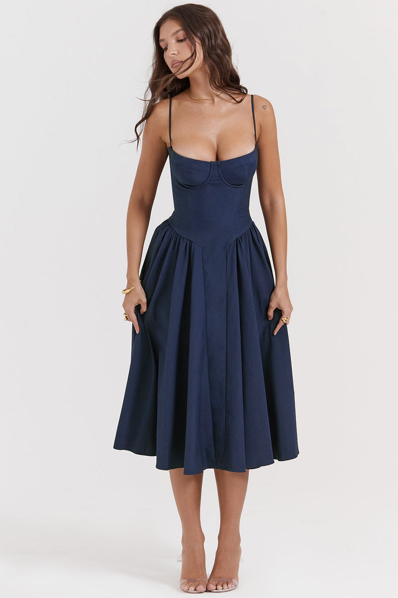 Corset Midi Dress