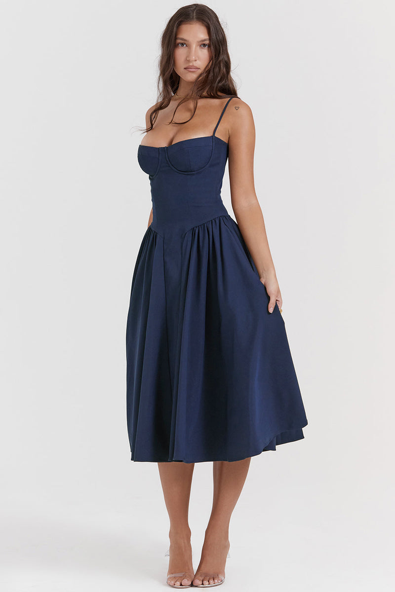 Corset Midi Dress