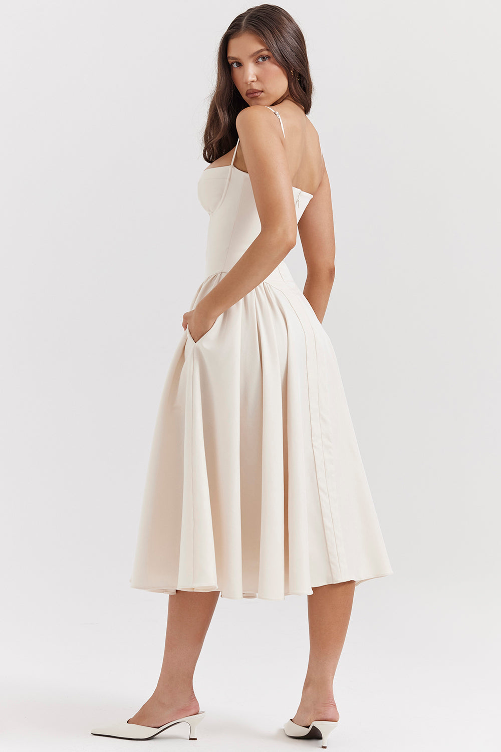 Corset Midi Dress