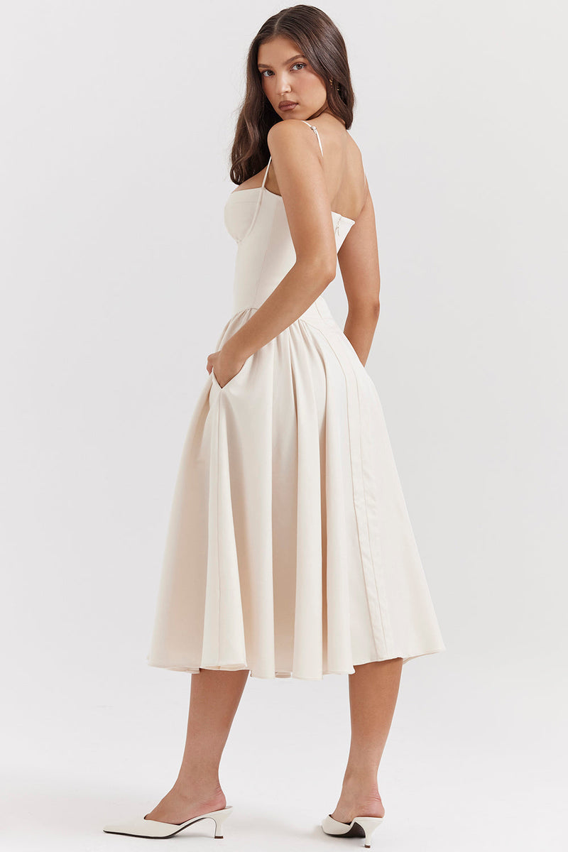 Corset Midi Dress