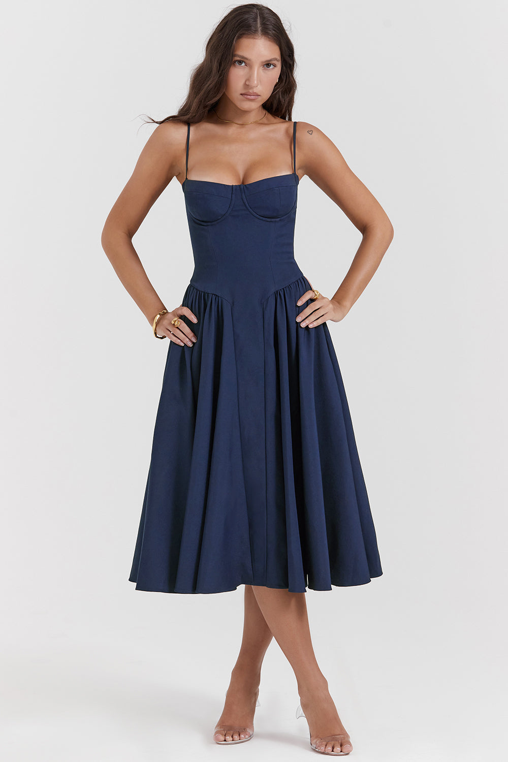 Corset Midi Dress