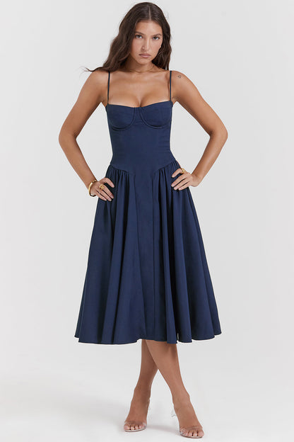 Corset Midi Dress
