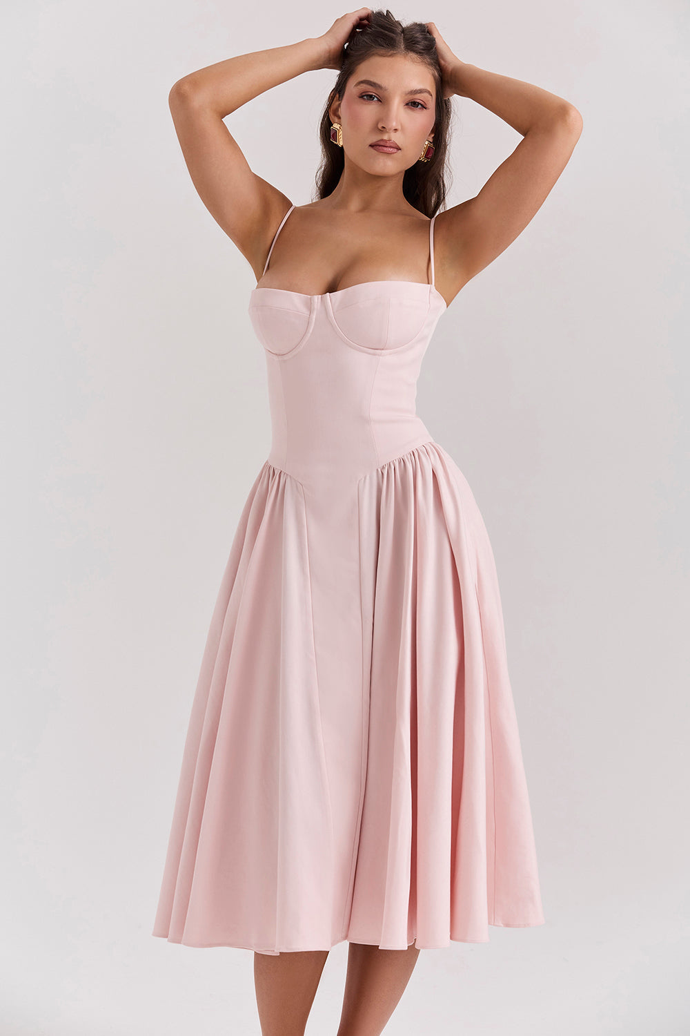 Corset Midi Dress