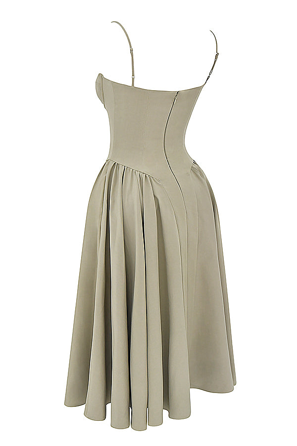 Corset Midi Dress