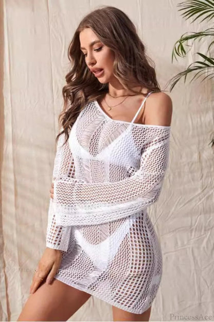 Sheer Chiffon V-neck Blouse