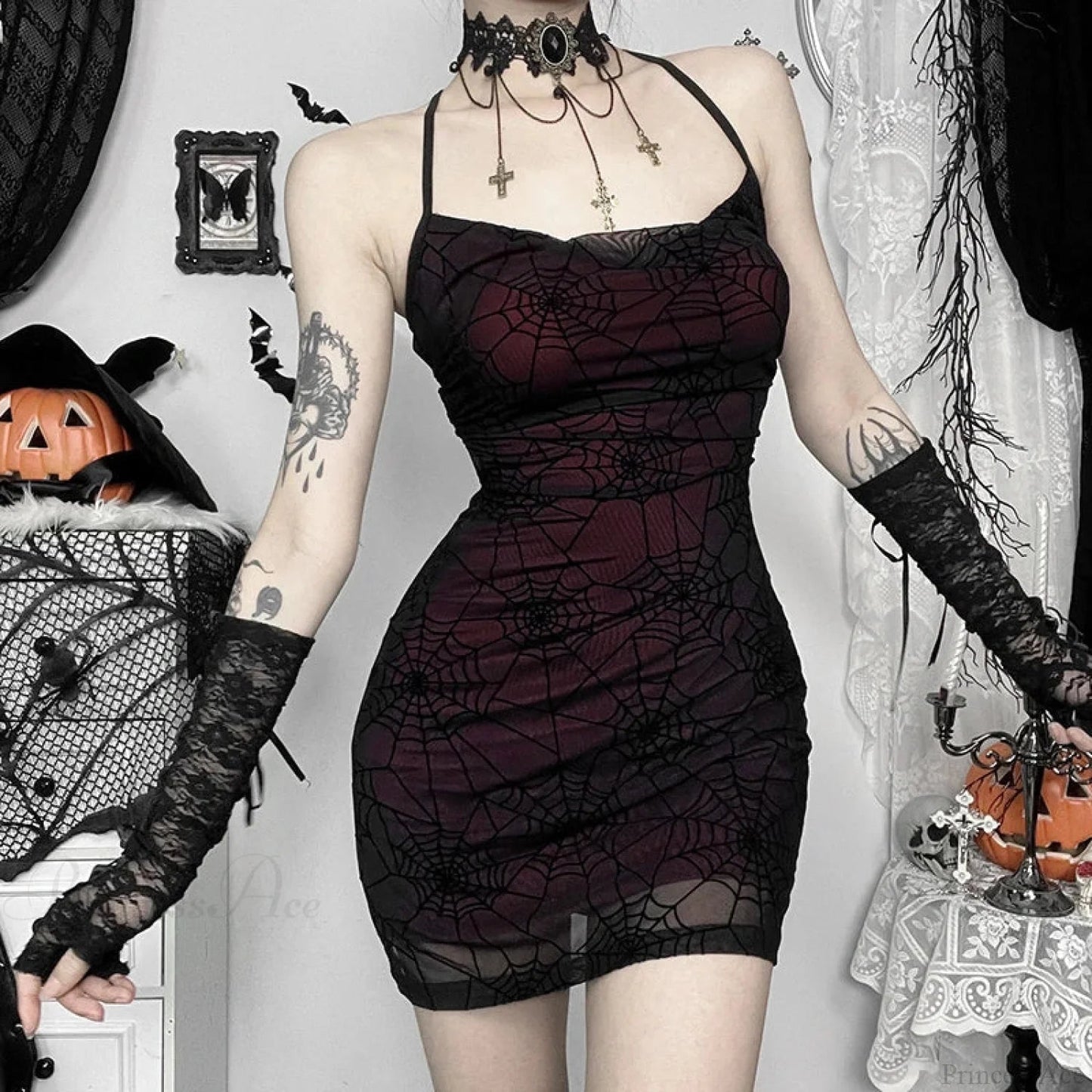 Spider Web Suspend Mini Attire