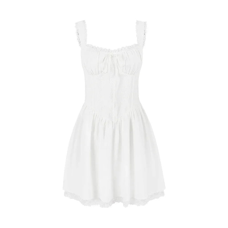 Summer Spaghetti Strap Mini Dress -