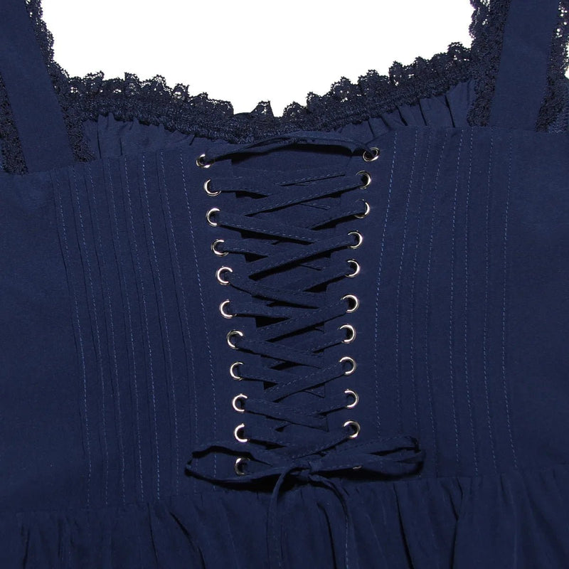 Summer Spaghetti Strap Mini Dress -