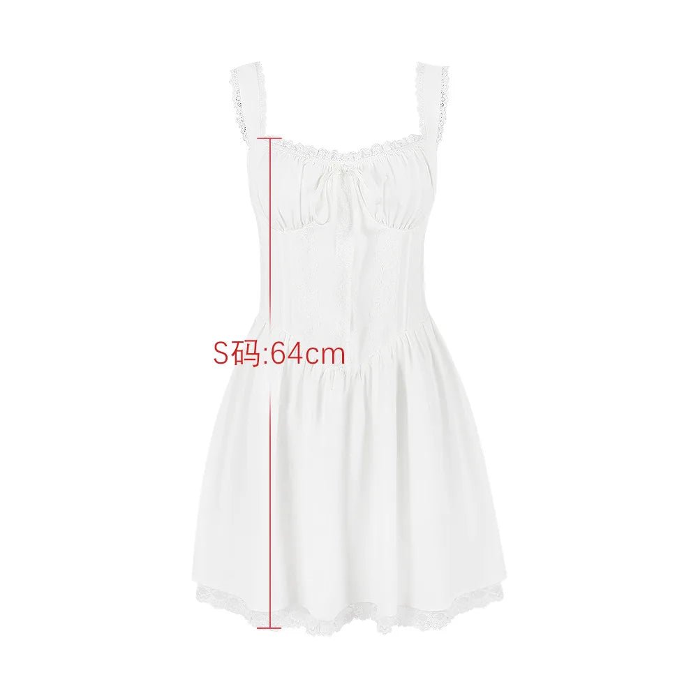Summer Spaghetti Strap Mini Dress -