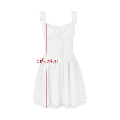 Summer Spaghetti Strap Mini Dress -