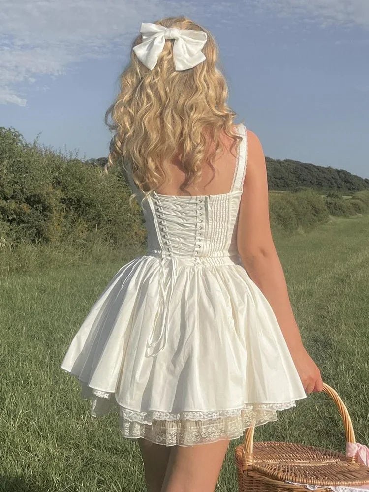 Summer Spaghetti Strap Mini Dress -