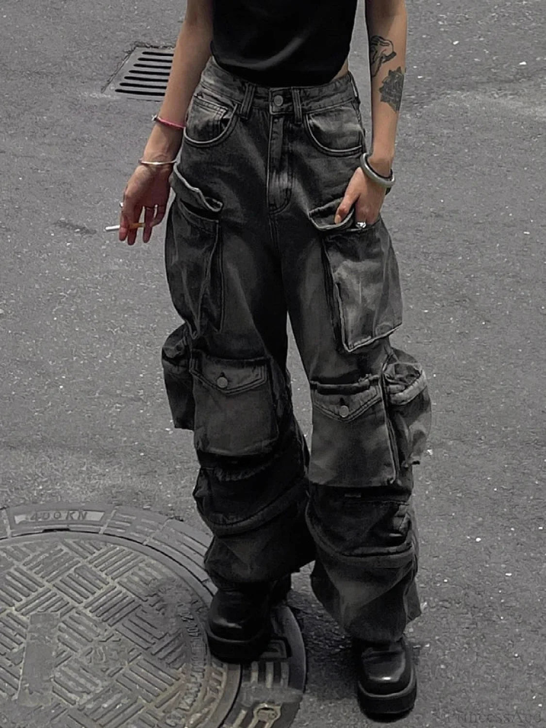 Tall-street Mysterious Cargo Pant