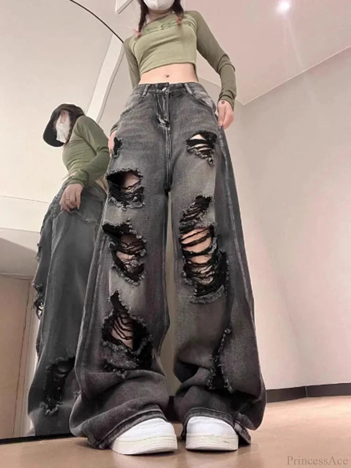 Torn Gothic Large Pant