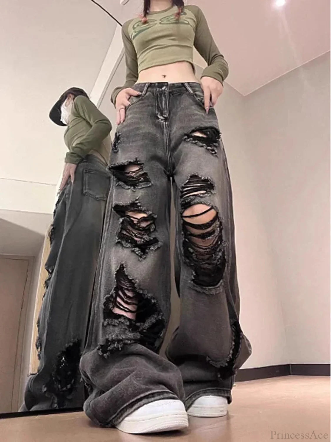 Torn Gothic Large Pant
