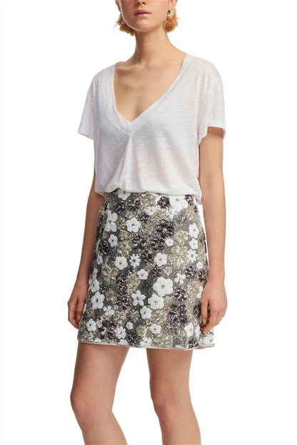 Vera Sequins Mini Skirt
