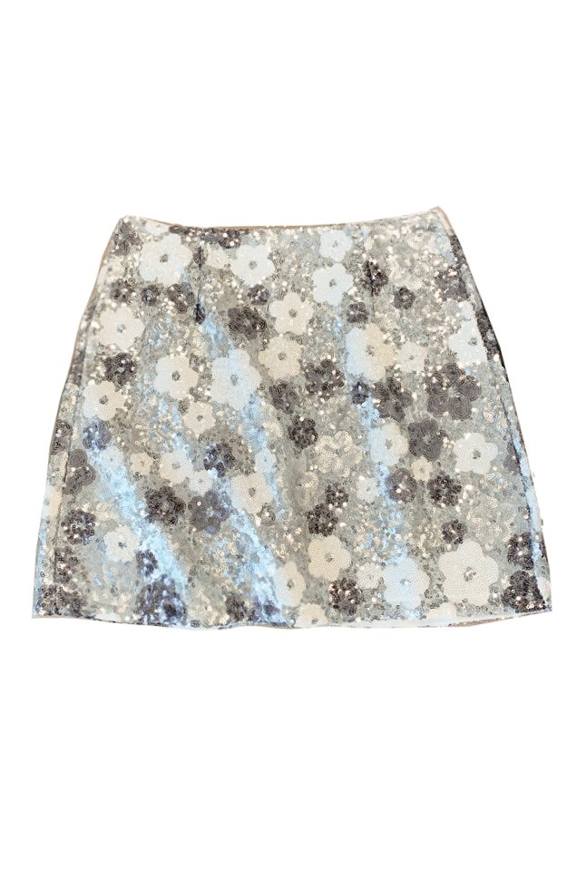 Vera Sequins Mini Skirt