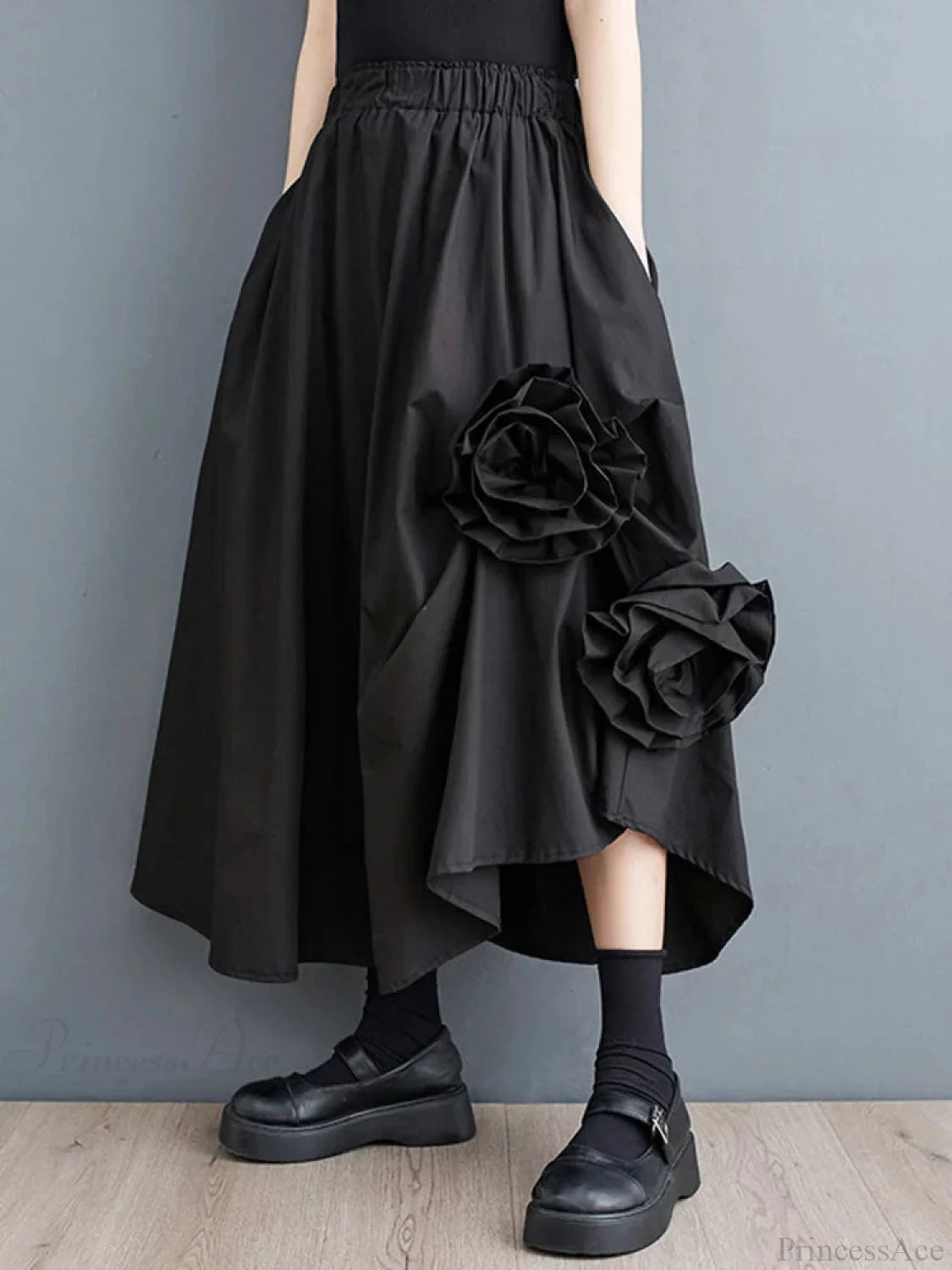 Baggy Midi Skirt