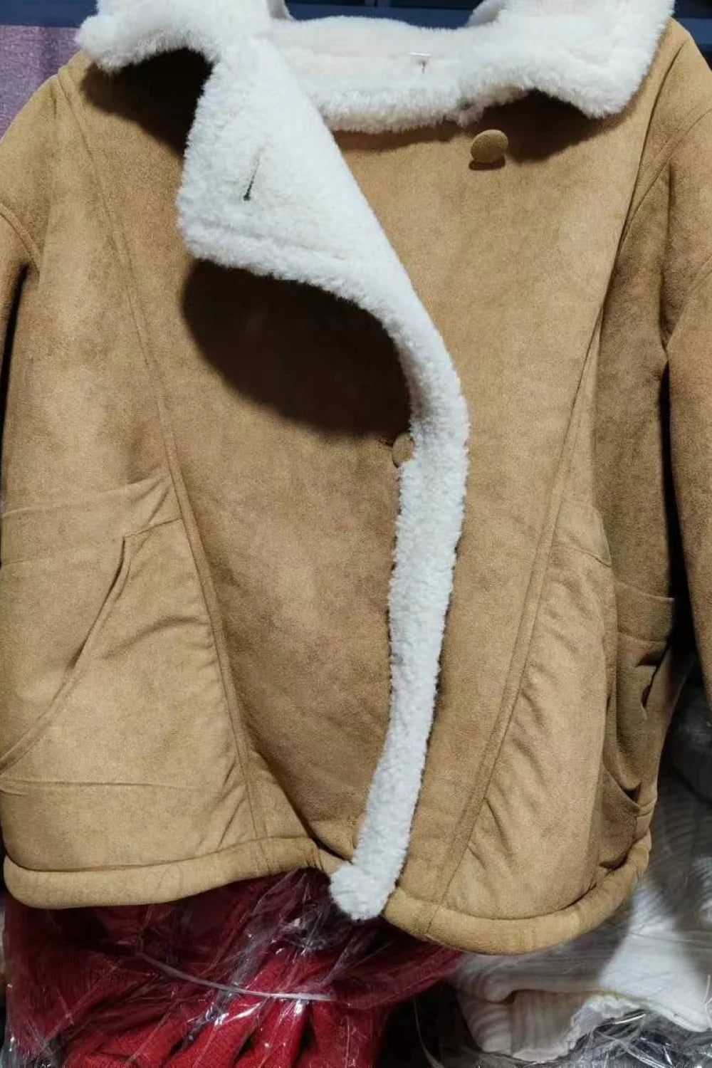 Sherpa Loose Warm Coat