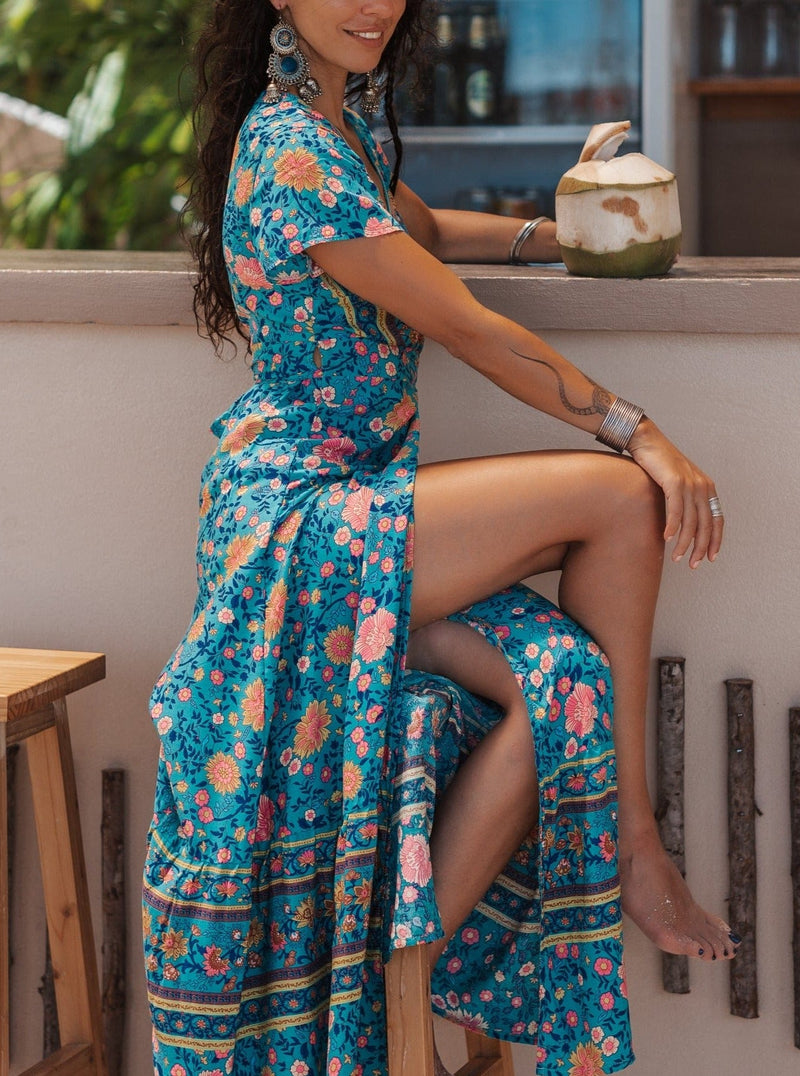 Joseph Wrap Maxi Dress