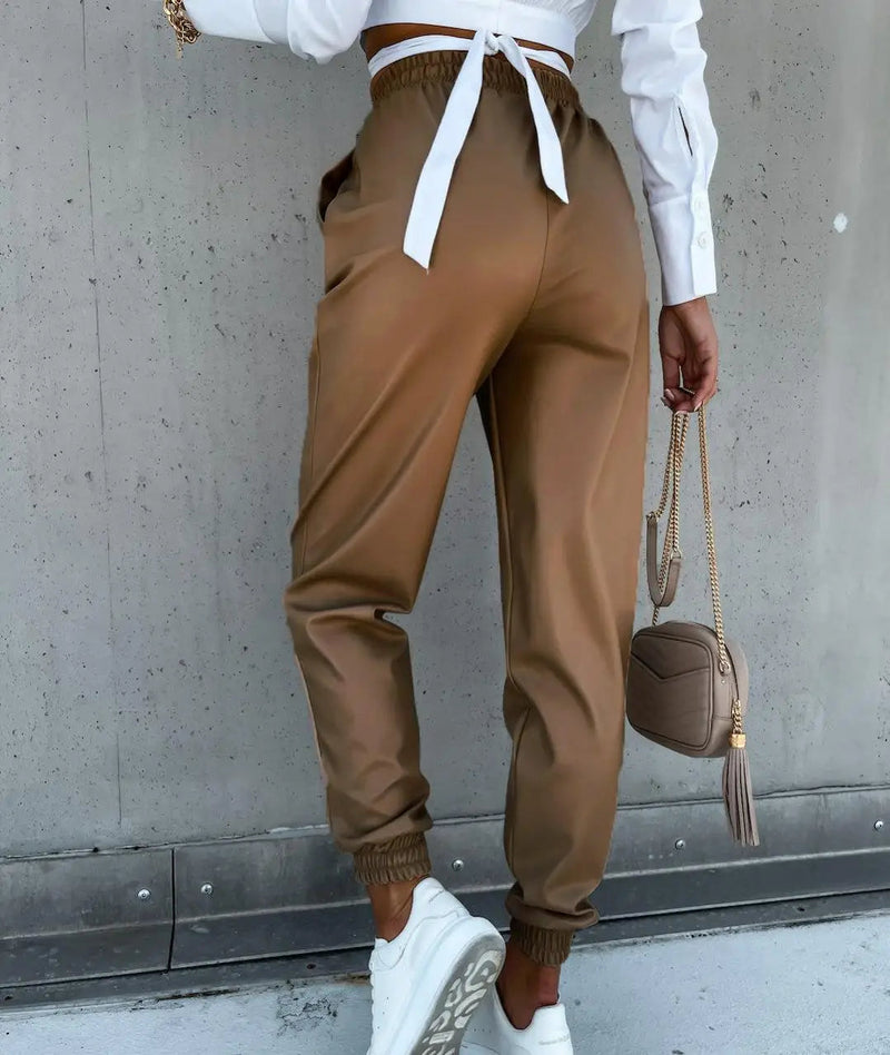 Fall Winter Trousers Color Sweatpants