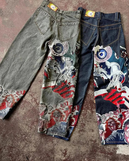 Y2k Gothic Baggy Pant